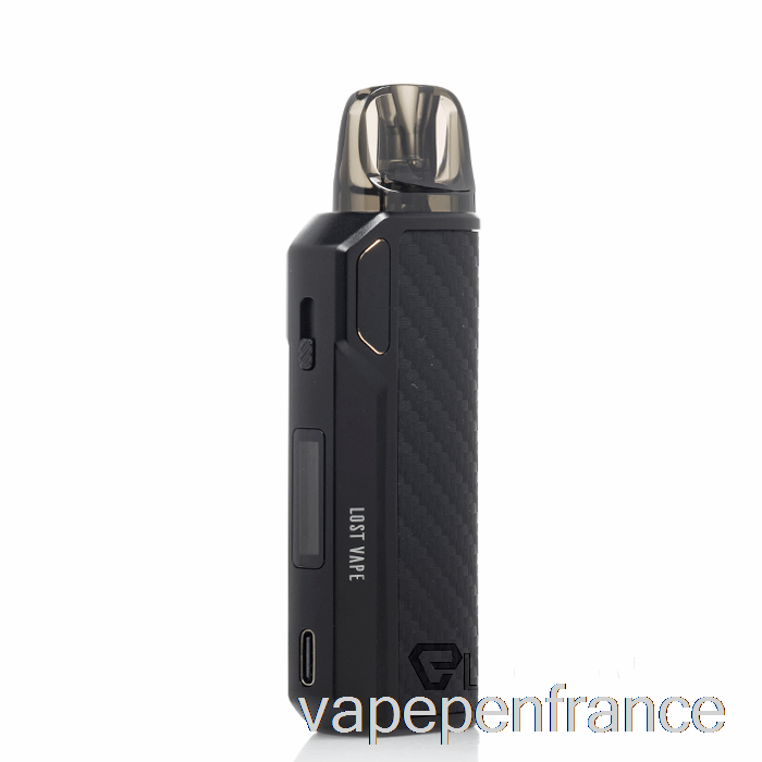 Kit De Pods Thelema Elite 40 Lost Vape, Stylo Vape En Carbone Noir